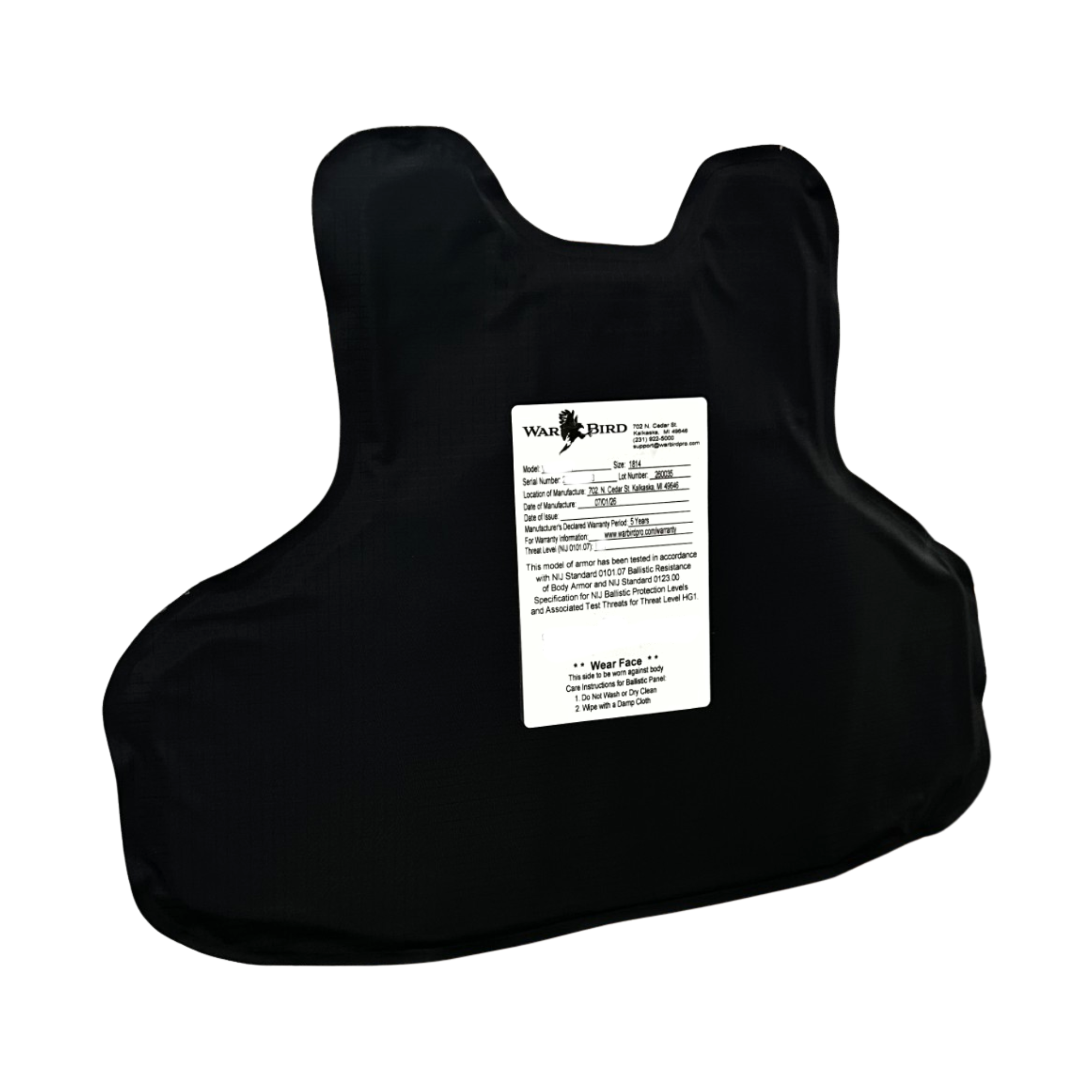 Mammoth HG2 Soft Armor Panels